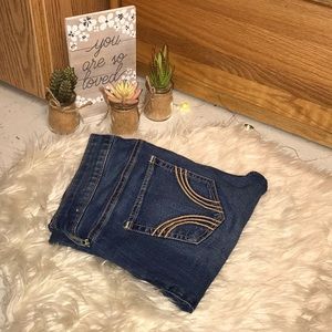 A pair of Hollister jeans